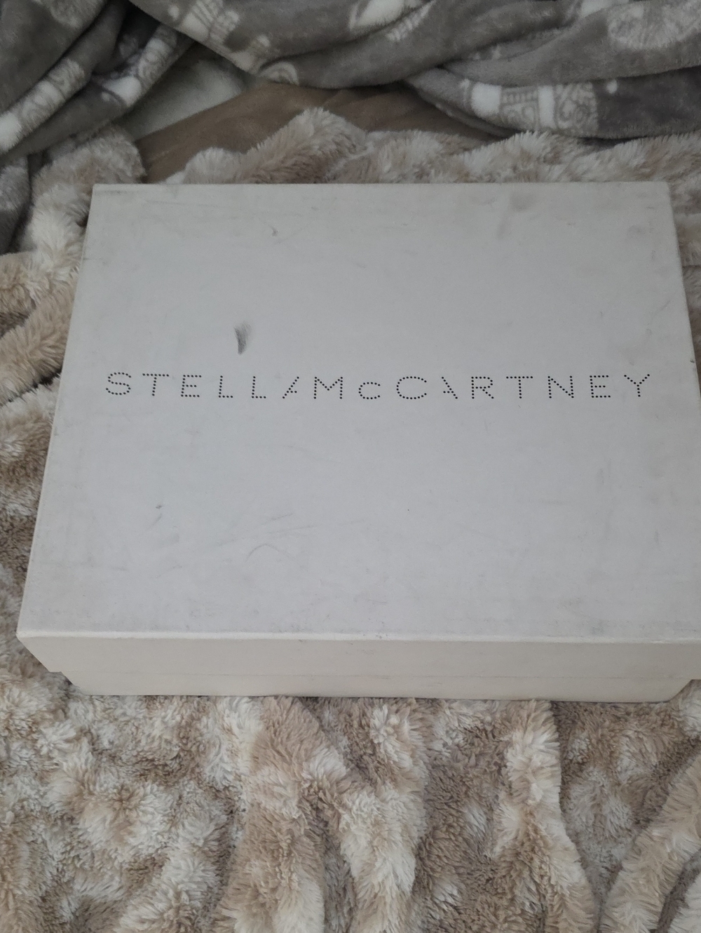 Stella McCartney White Perforated Logo Box
